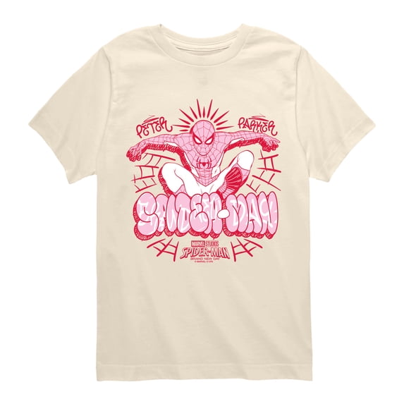 Spider-Man - Street Boys' Short Sleeve Graphic T-Shirt