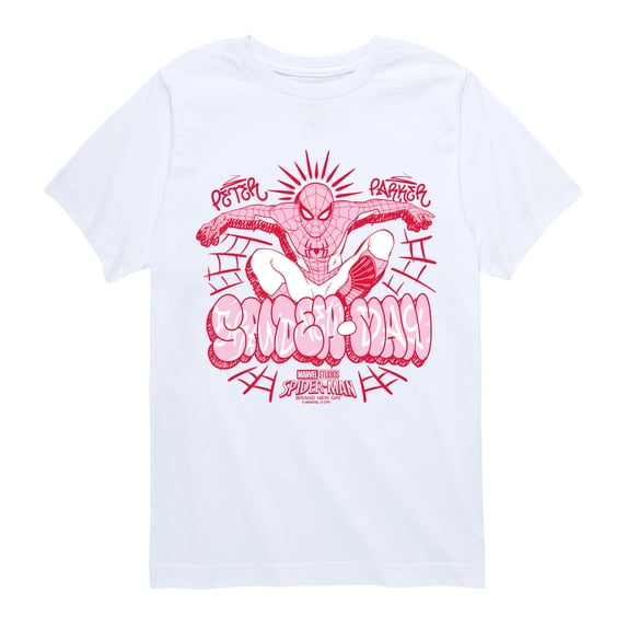 Spider-Man - Street Boys' Short Sleeve Graphic T-Shirt