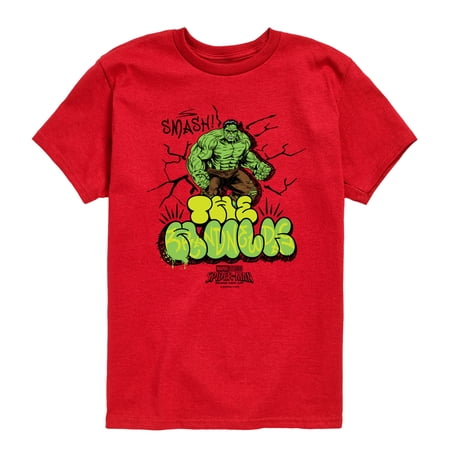 Spider-Man: Brand New Day - The Hulk Street - Youth Boys Short Sleeve Graphic T-Shirt
