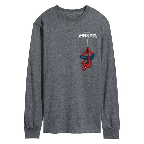 Spider-Man: Brand New Day - Web Hang Logo - Men's Long Sleeve Graphic T-Shirt