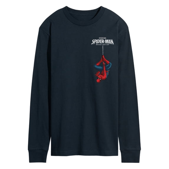 Spider-Man: Brand New Day - Web Hang Logo - Men's Long Sleeve Graphic T-Shirt