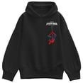 thumbnail image 1 of Spider-Man - Web Hang Logo Oversized Fleece Hoodie Sweatshirt, 1 of 3