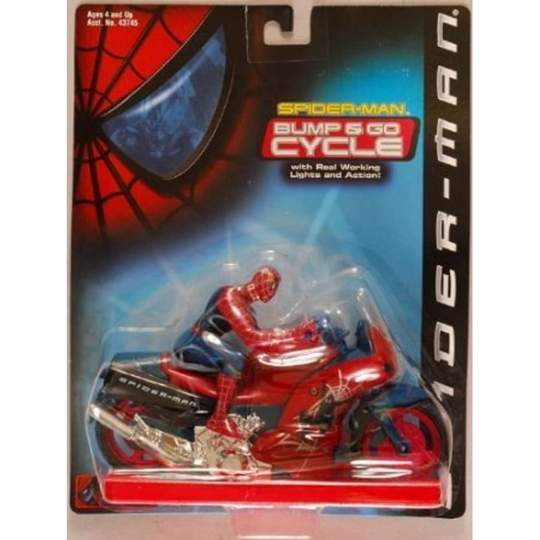 Marvel Spider-Man Bump and Go Cycle - Walmart.com