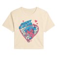thumbnail image 1 of Spider-Man - Caught in My Web Heart Cropped Graphic T-Shirt, 1 of 4