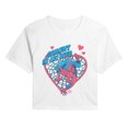 thumbnail image 1 of Spider-Man - Caught in My Web Heart Cropped Graphic T-Shirt, 1 of 5