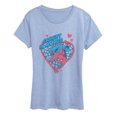 thumbnail image 1 of Spider-Man - Caught in My Web Heart Short Sleeve Graphic T-Shirt, 1 of 4