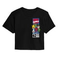thumbnail image 1 of Spider-Man - Character Collage - Juniors Cropped Graphic T-Shirt, 1 of 4