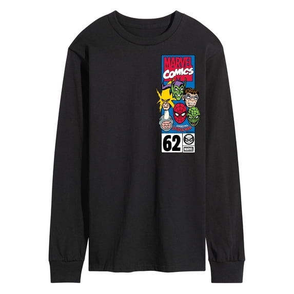 Spider-Man - Character Collage - Men's Long Sleeve Graphic T-Shirt