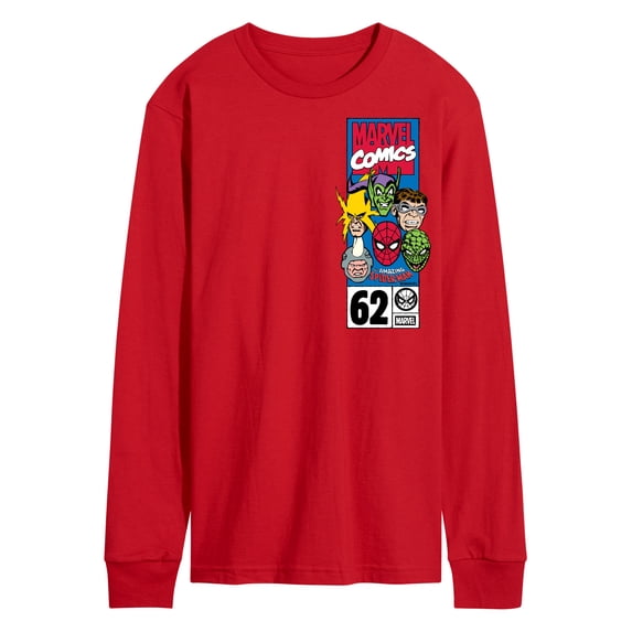Spider-Man - Character Collage - Men's Long Sleeve Graphic T-Shirt