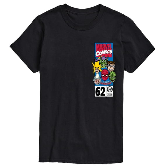 Spider-Man - Character Collage - Men's Short Sleeve Graphic T-Shirt
