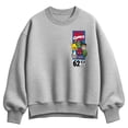 thumbnail image 1 of Spider-Man - Character Collage Oversized Fleece Crew Sweatshirt, 1 of 2