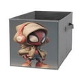 SpiderMan Collapsible Storage Cubes with Handles, Fabric Foldable Bins