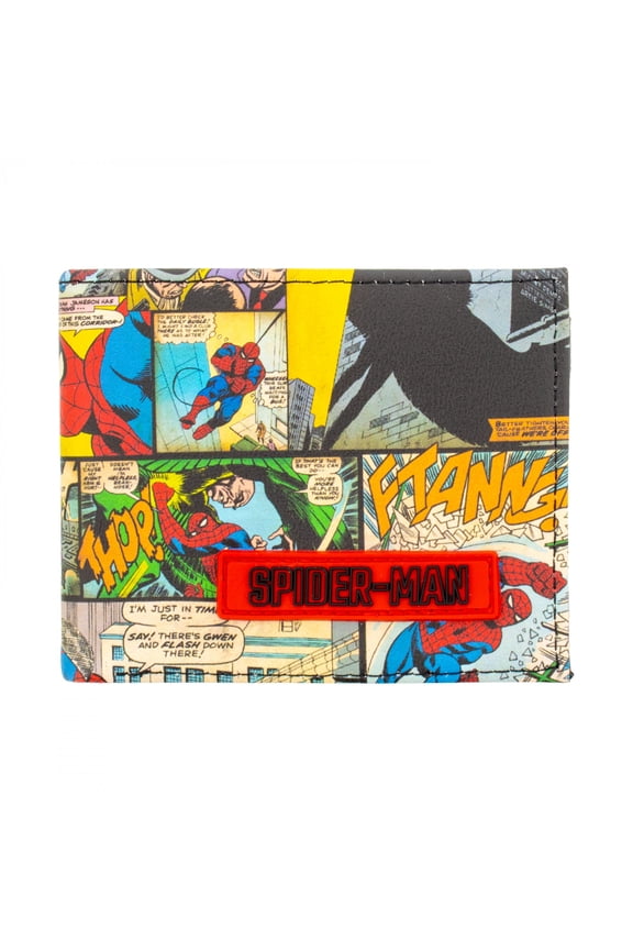 Comic Panel Collage Bifold Wallet