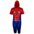 thumbnail image 1 of Spider-Man Cropped Union Suit-Medium, 1 of 4