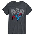 thumbnail image 1 of Spider-Man - Dad Short Sleeve Graphic T-Shirt, 1 of 4