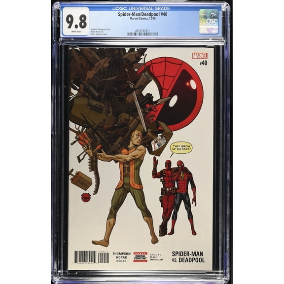 Spider-Man/Deadpool #40 - CGC 9.8 Comic Book