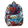 thumbnail image 1 of Spider-Man Deluxe Oversize Print Large 16" Backpack with Laptop Compartment - A17704, 1 of 4