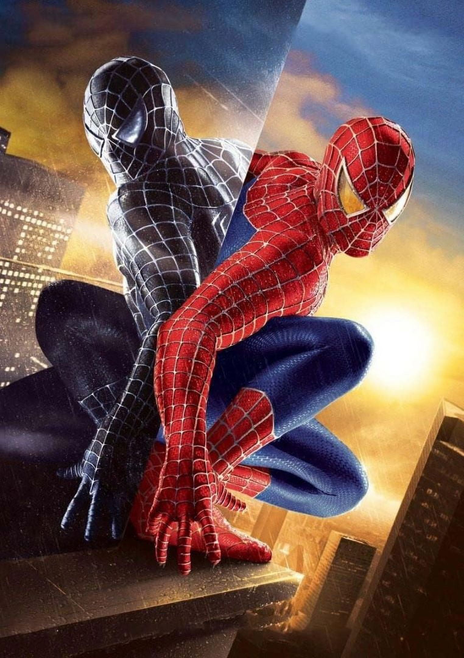 Diamond painting - SPIDERMAN ÜBER DER STADT