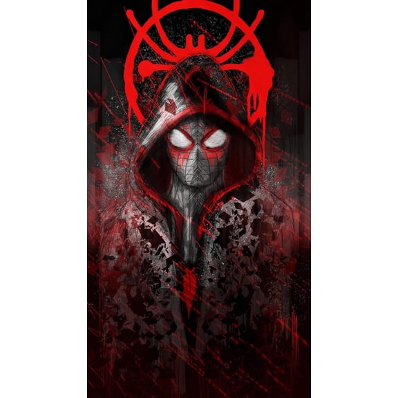 Spider-Man Diamond Painting Kits for Adult Beginners, 5D Diamond Art Kits, DIY Full Drill Diamond Art Painting Diamond Dots Crafts Kits for Home Wall Decor Gifts (11.8x15.7in)