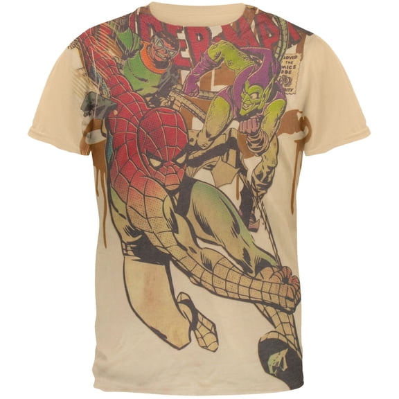 Spider-Man - Doc Ock Battle Sublimation Soft T-Shirt - Small