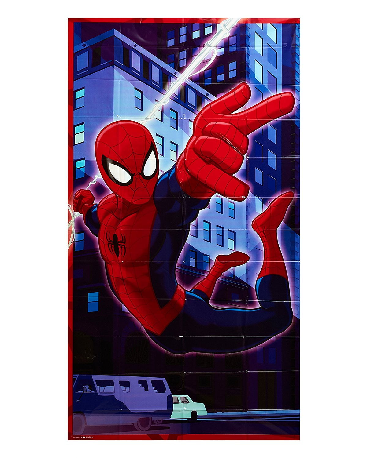 Spider-Man Door Cover Party Decoration by Marvel, 59" x 32.5"