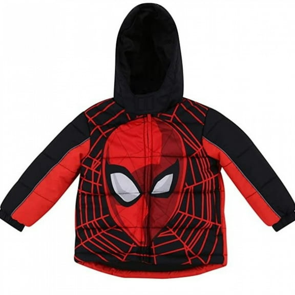 Spider-Man Face Kids Coat-Size 4