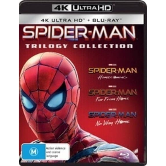 Spider-Man: Far From Home / Homecoming / No Way Home (4K Ultra HD), Universal Import, Action & Adventure