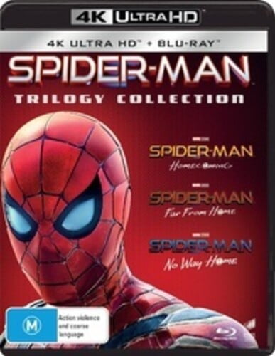 Spider-Man: Far From Home / Homecoming / No Way Home (4K Ultra HD), Universal Import, Action & Adventure