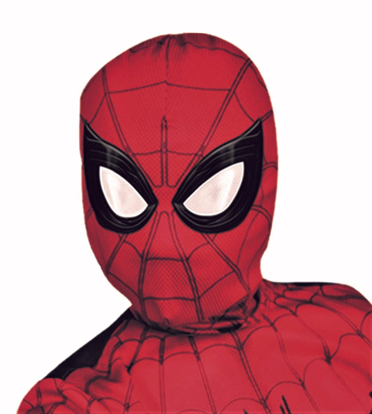 Spider Man Far From Home Mens Adult Superhero Red Blue Fabric Mask