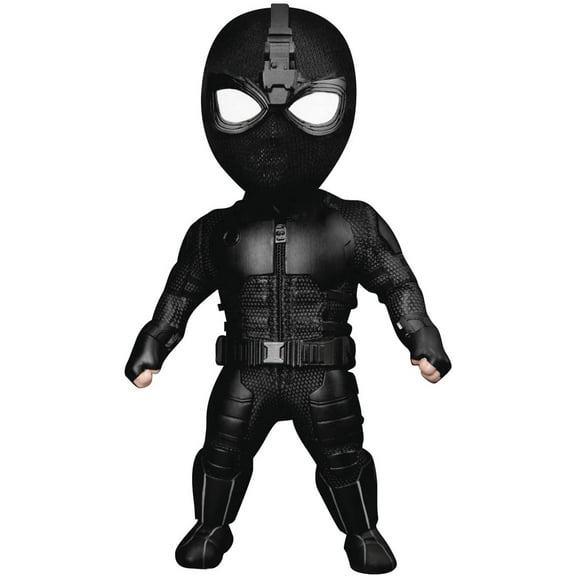 Beast Kingdom Spider-Man Far from Home: Stealth Spider-Man EAA-098 Egg Attack Action Figure, Multicolor