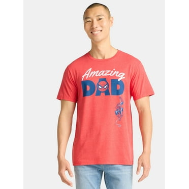 Spider-Man Father's Day, Men's & Big Men's Graphic Tee, Sizes XS-5XL