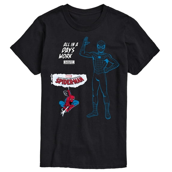 Your Friendly Neighborhood Spider-Man - Faux Multi Hit - Men's Short Sleeve Graphic T-Shirt