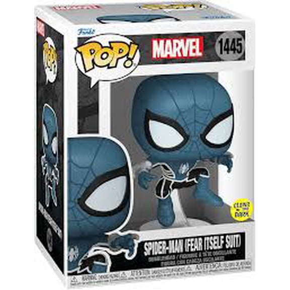 Spider Man Fear Itself Suit 1445 Glow Funko Pop with Protector