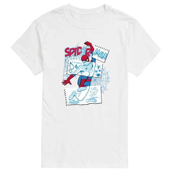 Your Friendly Neighborhood Spider-Man - Sketchy - Men's Short Sleeve Graphic T-Shirt