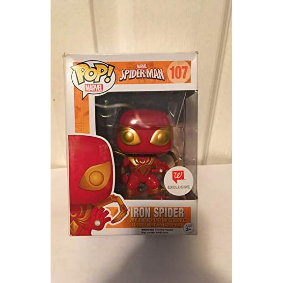 Spider-Man Funko POP! Marvel Iron Spider Vinyl Bobble Head