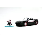 Spider-Man Ghost Spider 90 Miata 132 Vehicle with Fig