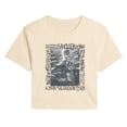 thumbnail image 1 of Spider-Man - Graffiti Action Photo - Juniors Cropped Graphic T-Shirt, 1 of 3