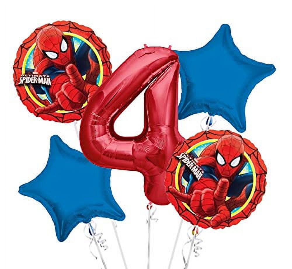 The Ultimate Spiderman Happy Birthday 17 Mylar Foil Balloon