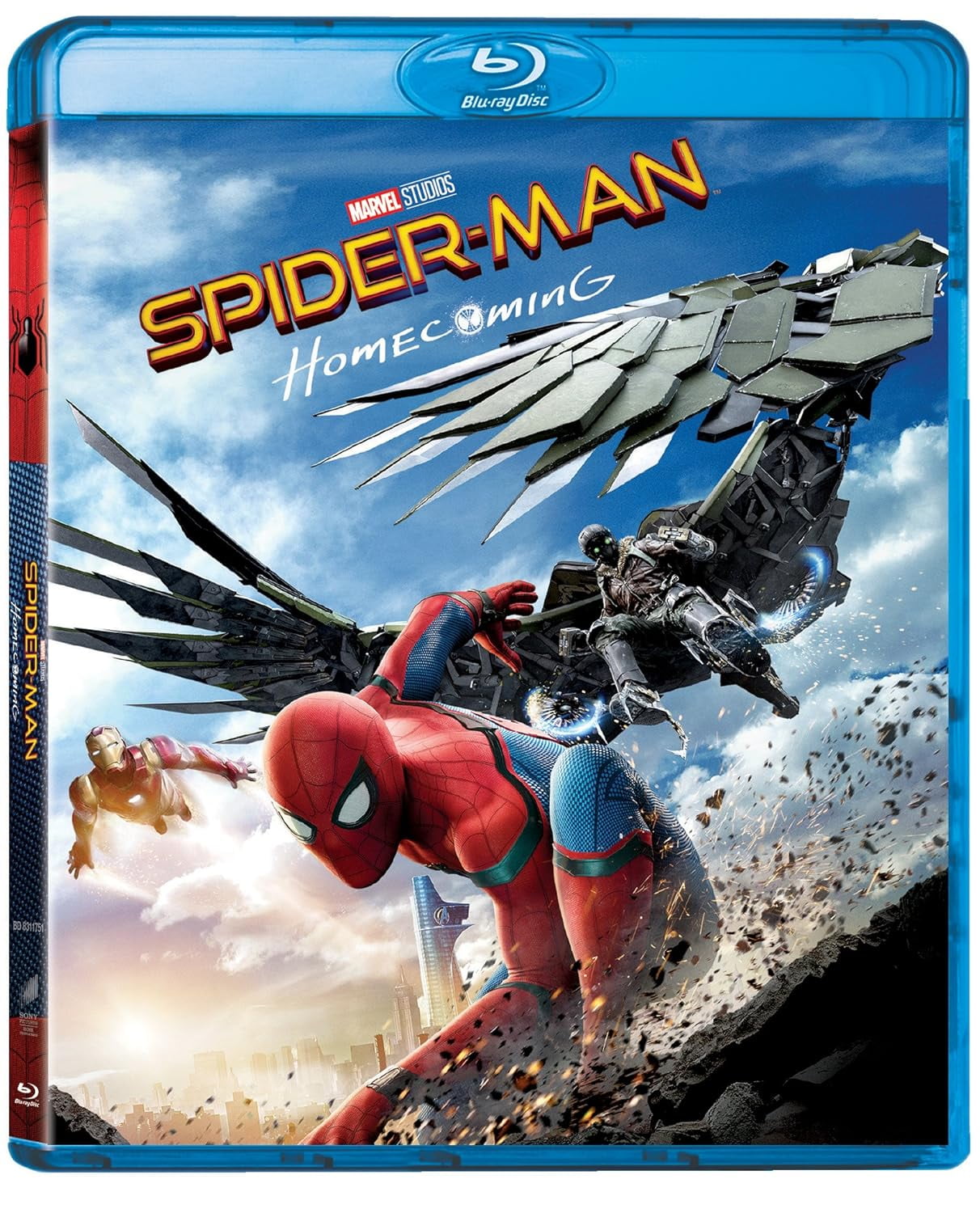 Spider-Man Homecoming (Blu-ray) Tom Holland Marisa Tomei Michael Keaton Robert Downey Jr.