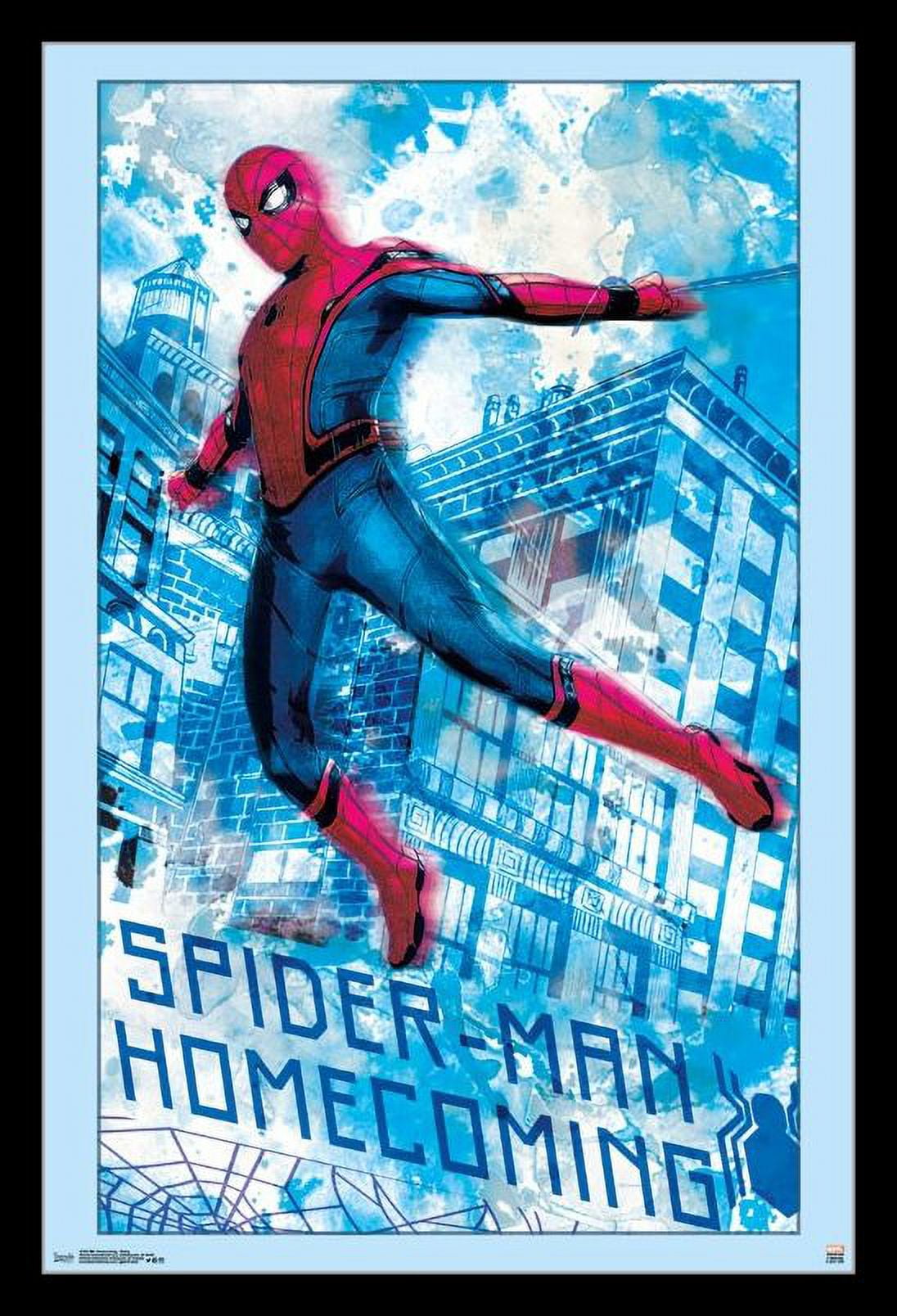 Spider-Man Spiderman Climbing Homecoming Movie Room Decor Print