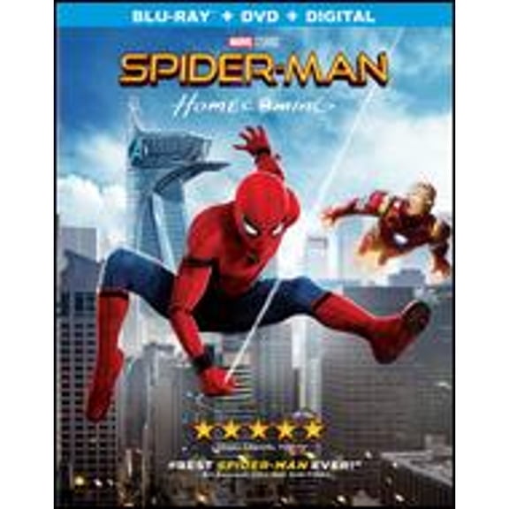 Pre-Owned Spider-Man: Homecoming by Columbia Pictures, Blu-ray/DVD, Action & Adventure, English