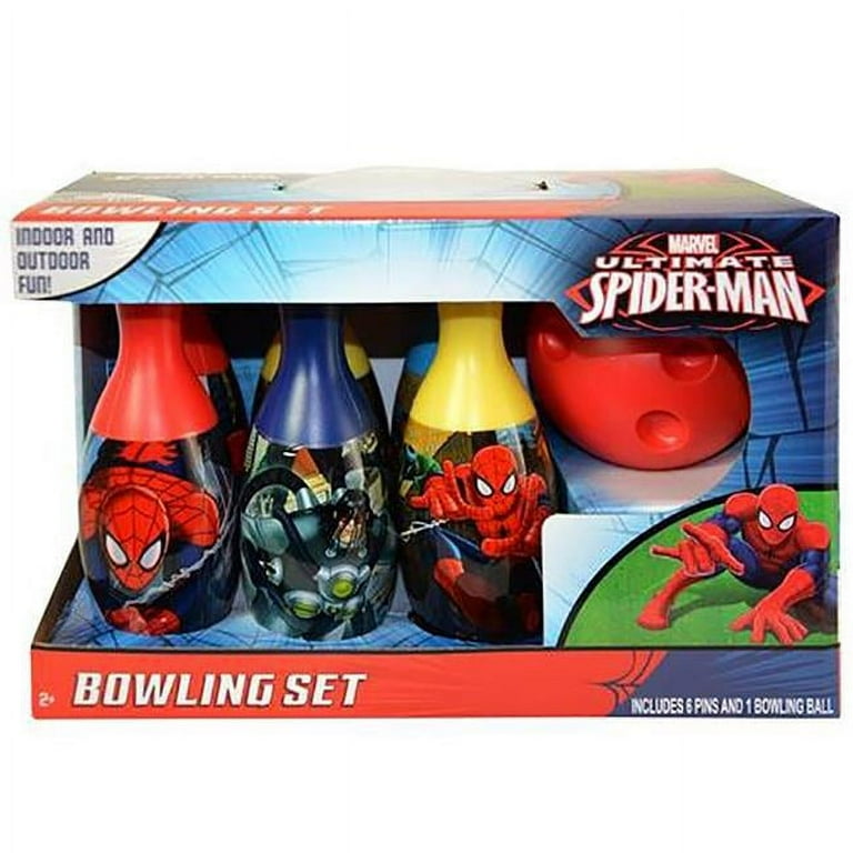 Spider Man Indoor and Outdoor Bowling Set Walmart