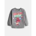 thumbnail image 1 of Spider-Man Baby and Toddler Boys Holiday Graphic Tee with Long Sleeves, Sizes 12M-5T, 1 of 3