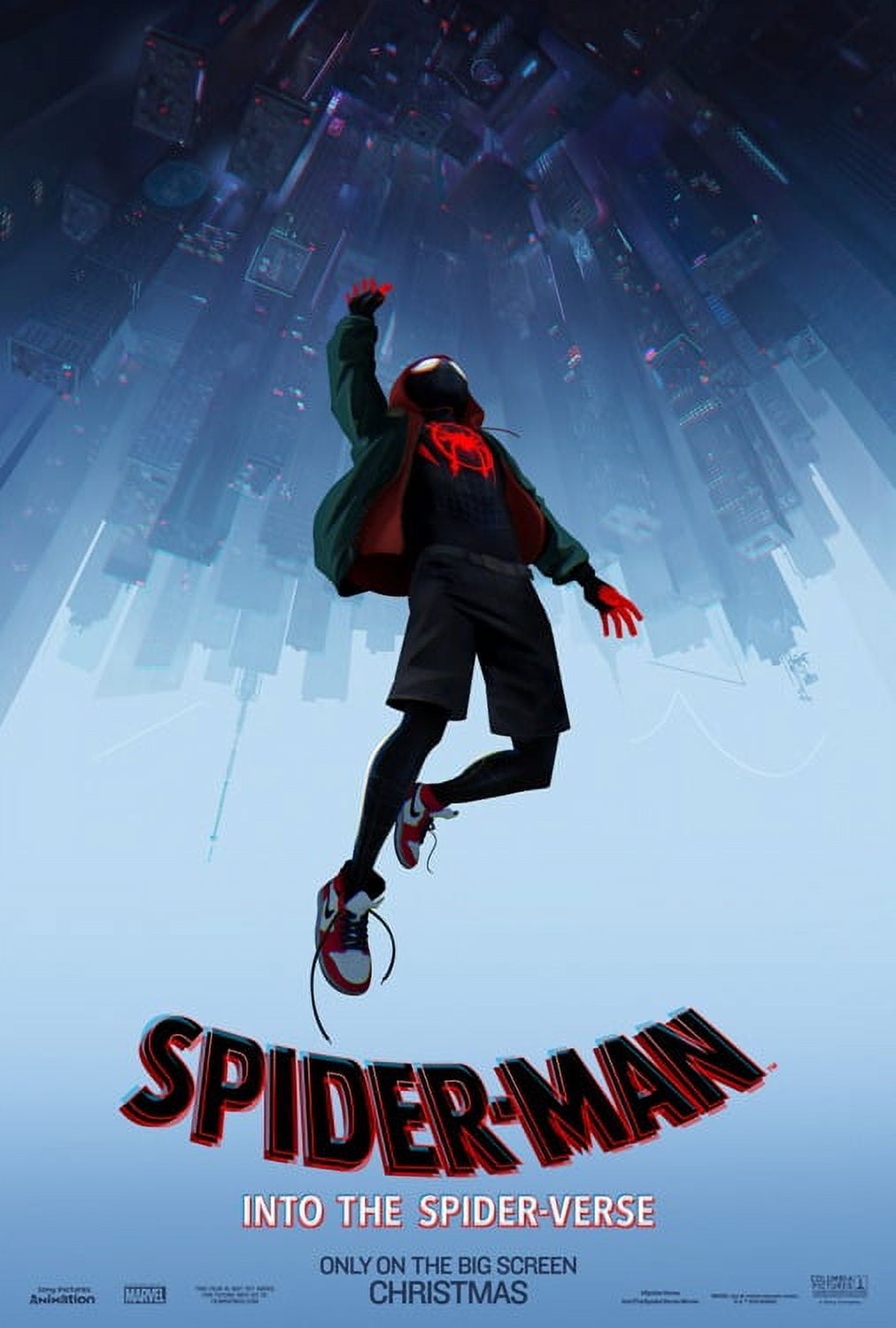 Spiderman Across The Spider-Verse movie poster (c) - Spiderman poster - 11  x 17