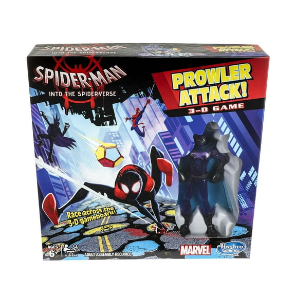 Spider-Man Into the Spider-Verse Prowler Attack 3-D Game