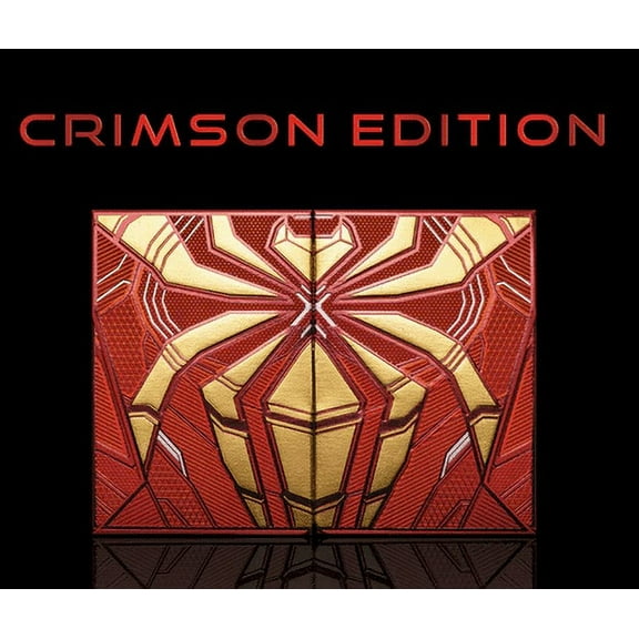 Spider-Man: Iron Spider Armor Playing Cards (Crimson) by Card Mafia