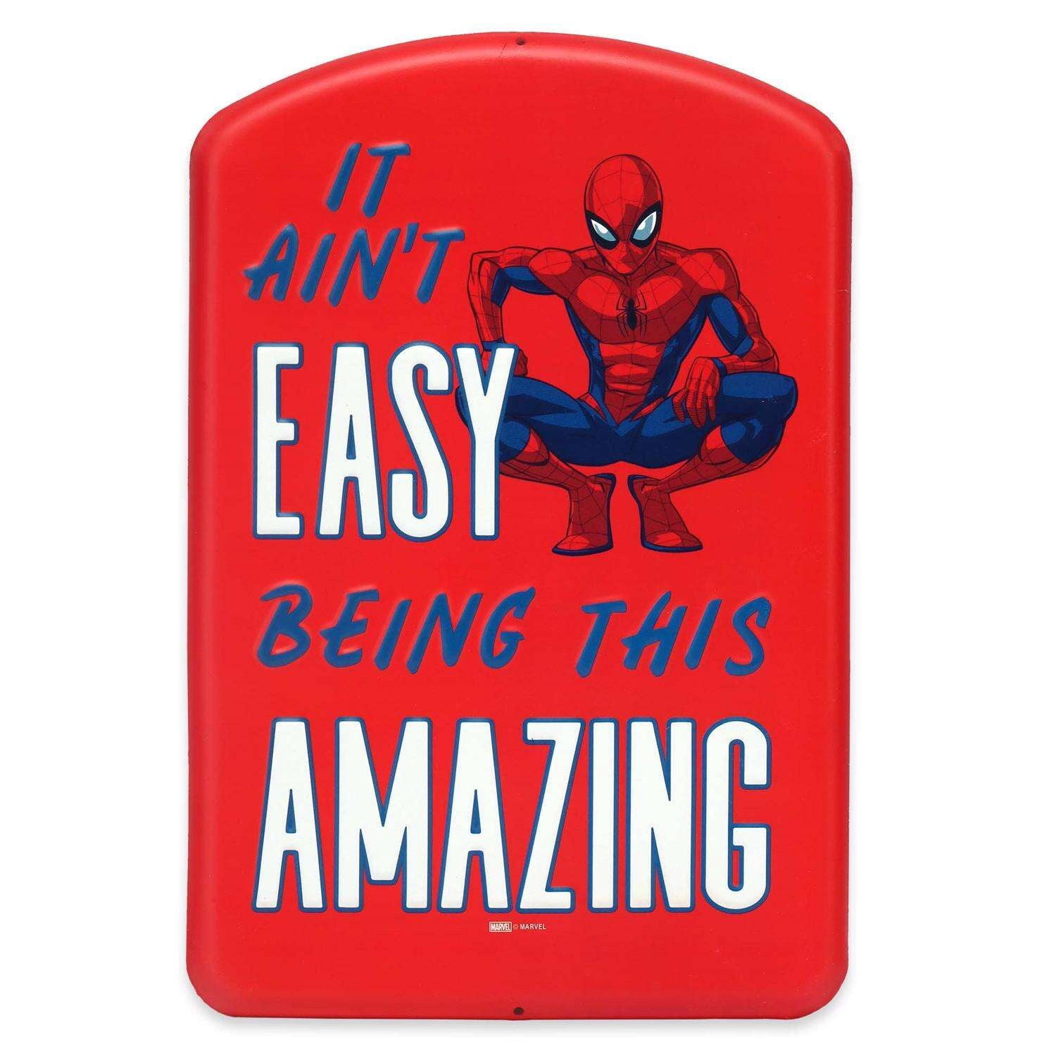 Spider Man It Ain t Easy Being This Amazing Sign Metal Walmart spider-man-it-ain-t-easy-being-this-amazing-sign-metal-walmart