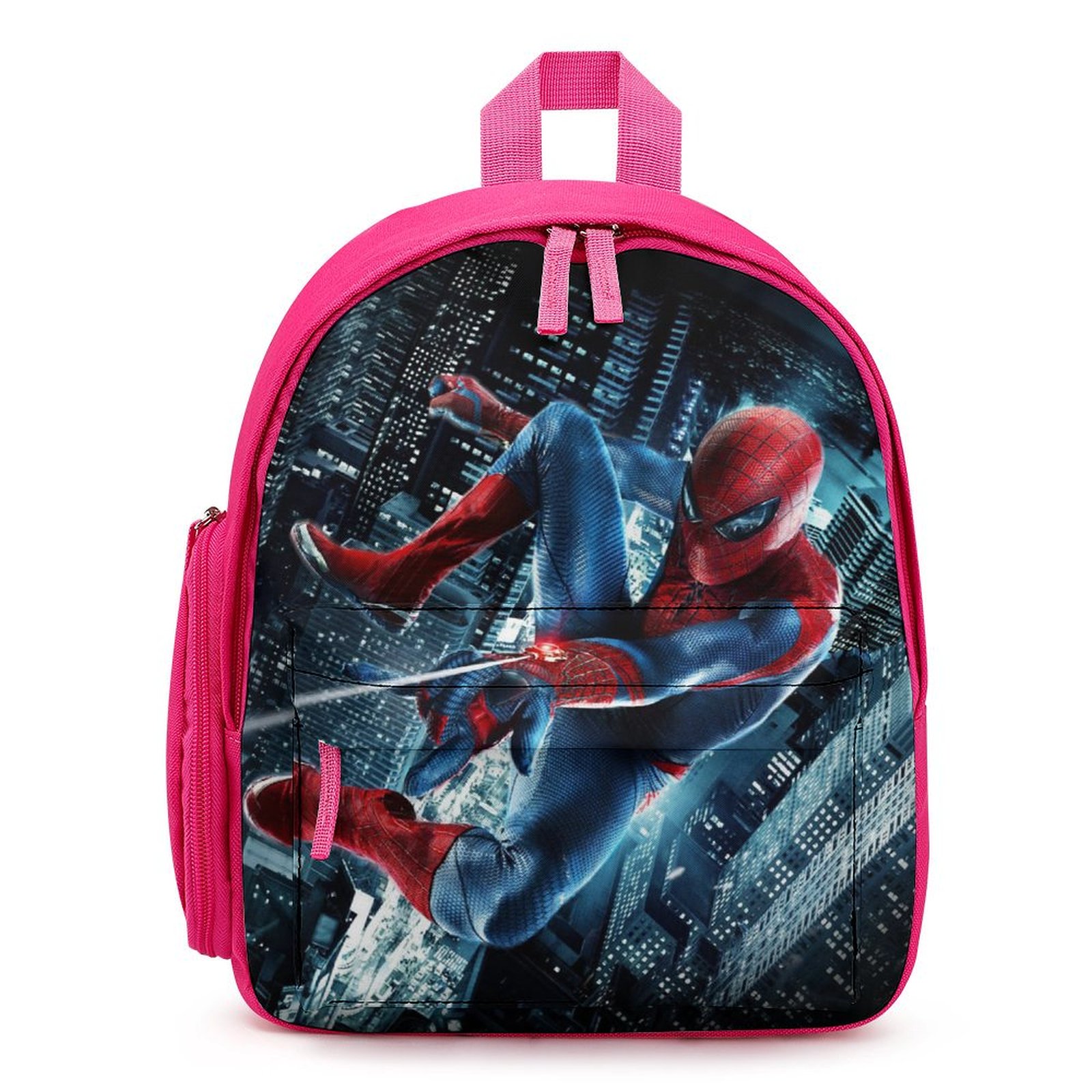 SpiderMan Kid Backpack School Bag Elementary Students Bookbags Travel