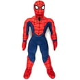 thumbnail image 1 of Spider-Man Kids Bedding Plush Cuddle and Decorative Pillow Buddy, Microfiber, Red, Marvel, 1 of 14