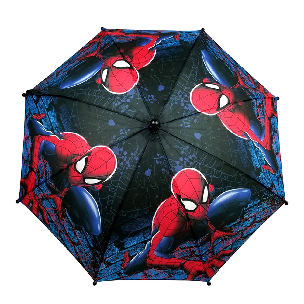 Spider-Man Kids Umbrella - All Panel Print, Comfortable Handle ...